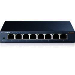 TP LINK 8-Port Gigabit Desktop Switch - Steel Case
